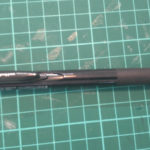 細いペンの写真