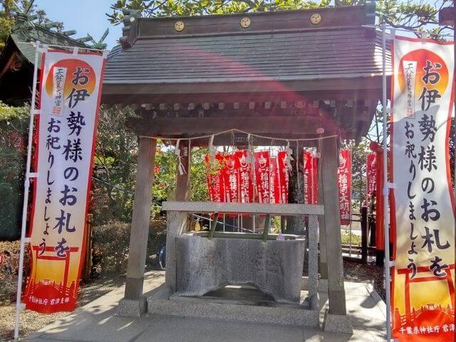 八剱八幡神社の手水舎の写真
