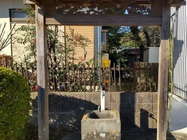 手水舎の写真