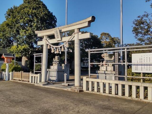 大宮神社の入り口の写真